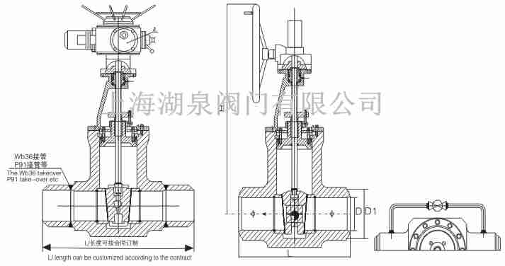 高温闸阀