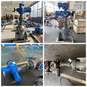 MA煤安防爆矿用电动闸阀MKZ941H-100C-DN200（